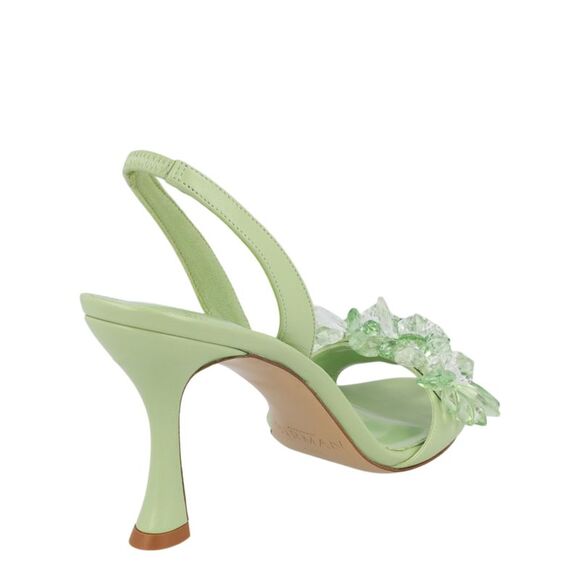 Alexandre Birman Sierra 85 Slingback Pumps Green Womens - Picture 3 of 6